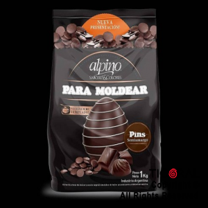 LODISER PINS BAO DE MOLDEO ALPINO SEMI AMARGO X 1KG x 1